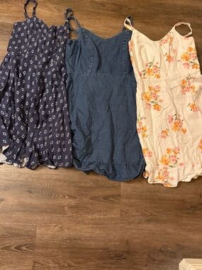 old navy backless dress Tie-Back Dresses